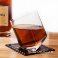 Tumblers creativos de vidrio de whisky de cristal